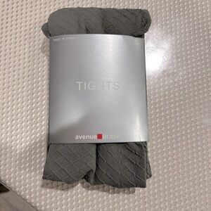 Plus Size Tights -Gray